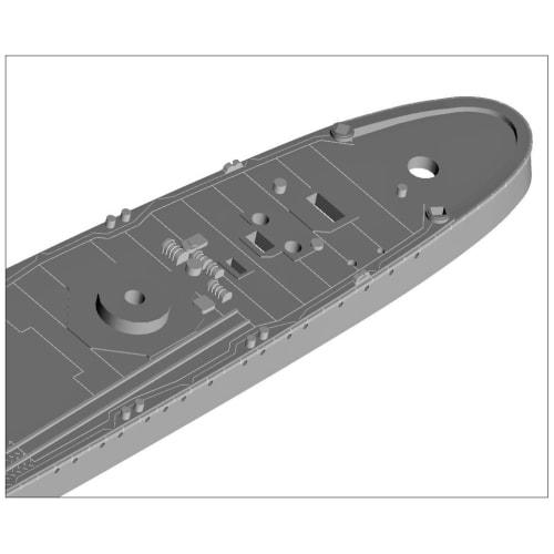 Hasegawa 1/700 Waterline Series Japanese Navy Destroyer Yugumo Plastic Model 461