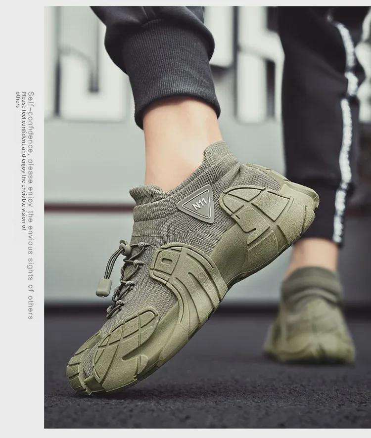 Pantofi sport de vară cu plasă pentru bărbați 2025 - Adidași respirabili în stil mecha