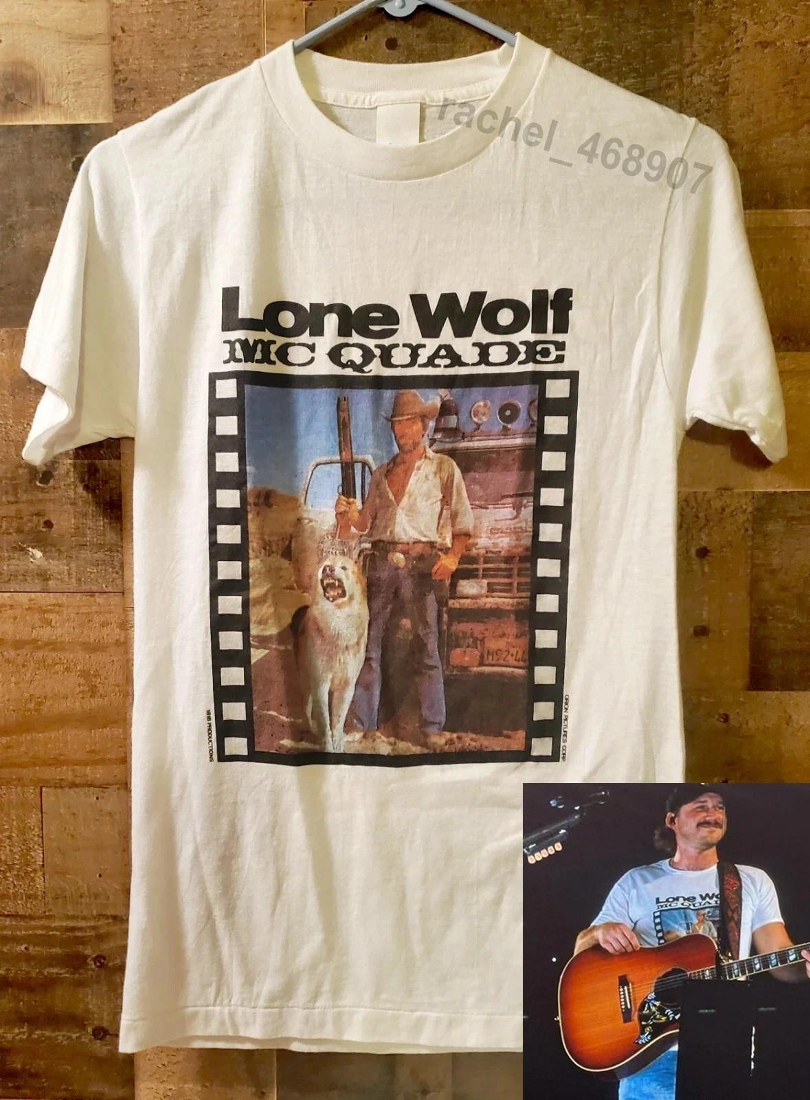 NEW Reprint !!! 1983 Lone Wolf Mcquade Movie Promotional T-Shirt All Size S-4XL L