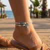 Elastic Boho Beaded Anklets Handmade Beach Foot Chain Fashion Starfish Pendant Ankle  Girls