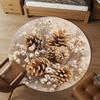 1pc pinecone flower Round Chair mat office Area Rug - Non-Slip, Floor Mat for Office, Bedroom, Ideal home decor gift c0112119