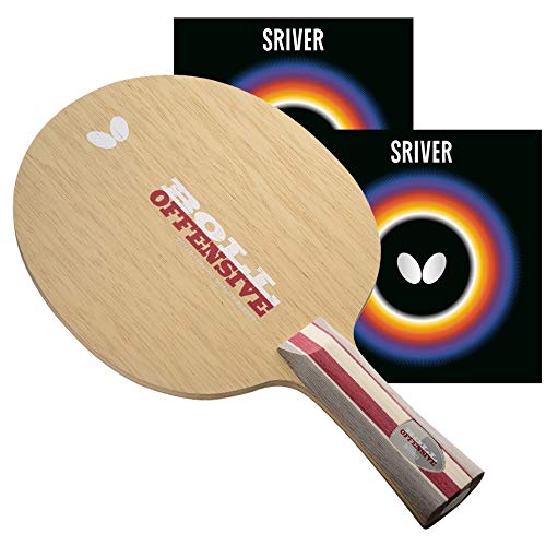 Stolní tenis Butterfly Soft Rubber Slaver 05050 Červená Silná