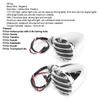 2pcs LED Turn Signal Lamp Indicator Bright Yellow Light Color Waterproof Fit for   Retro Motorbike