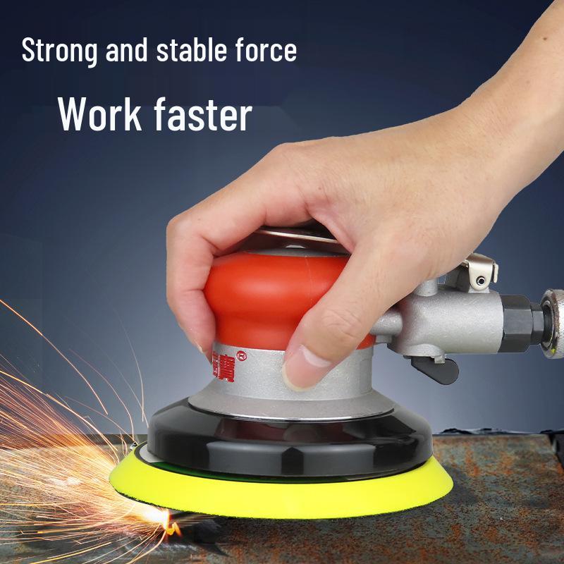 5" Gaobao Pneumatic Sander & Polisher for Car, Air, and Stone Surfaces