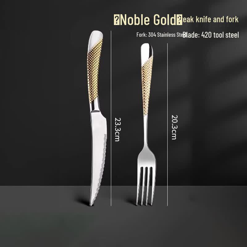 Stainless Steel Steak Cutlery Set