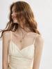 Sinseuden Marshmallow Shirred Mini Dress