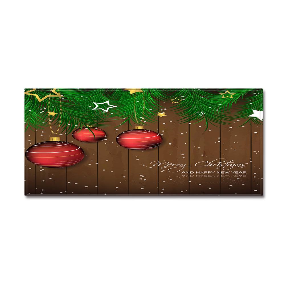 Christmas Kitchen Sand Carpet Doormat Long Floor Mat