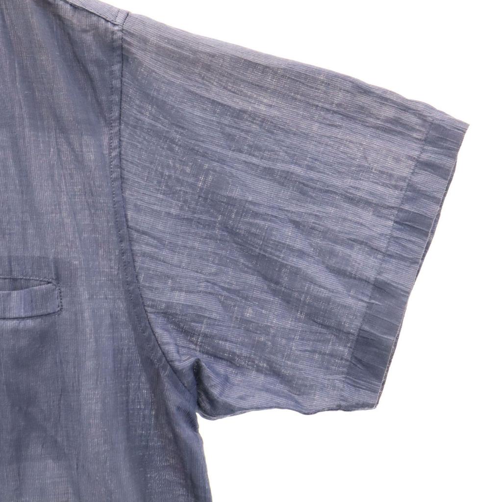 BALENCIAGA SPORT 90s Old Short sleeve Washer processing Band collar shirt Men's Used