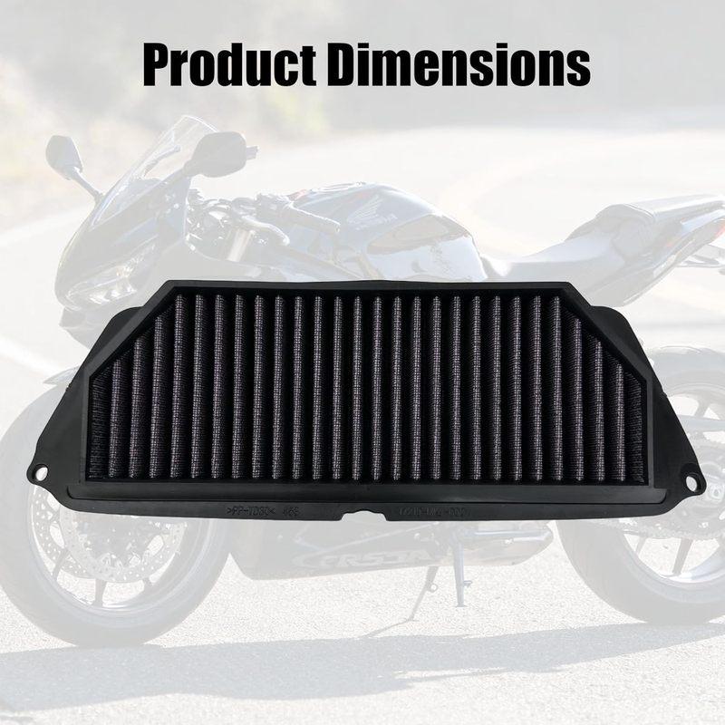 air filter, compatible with Honda CBR650R/CB650R (2019-2024), suitable for cfmoto 675ss accessories, replaces OE Motorcycle