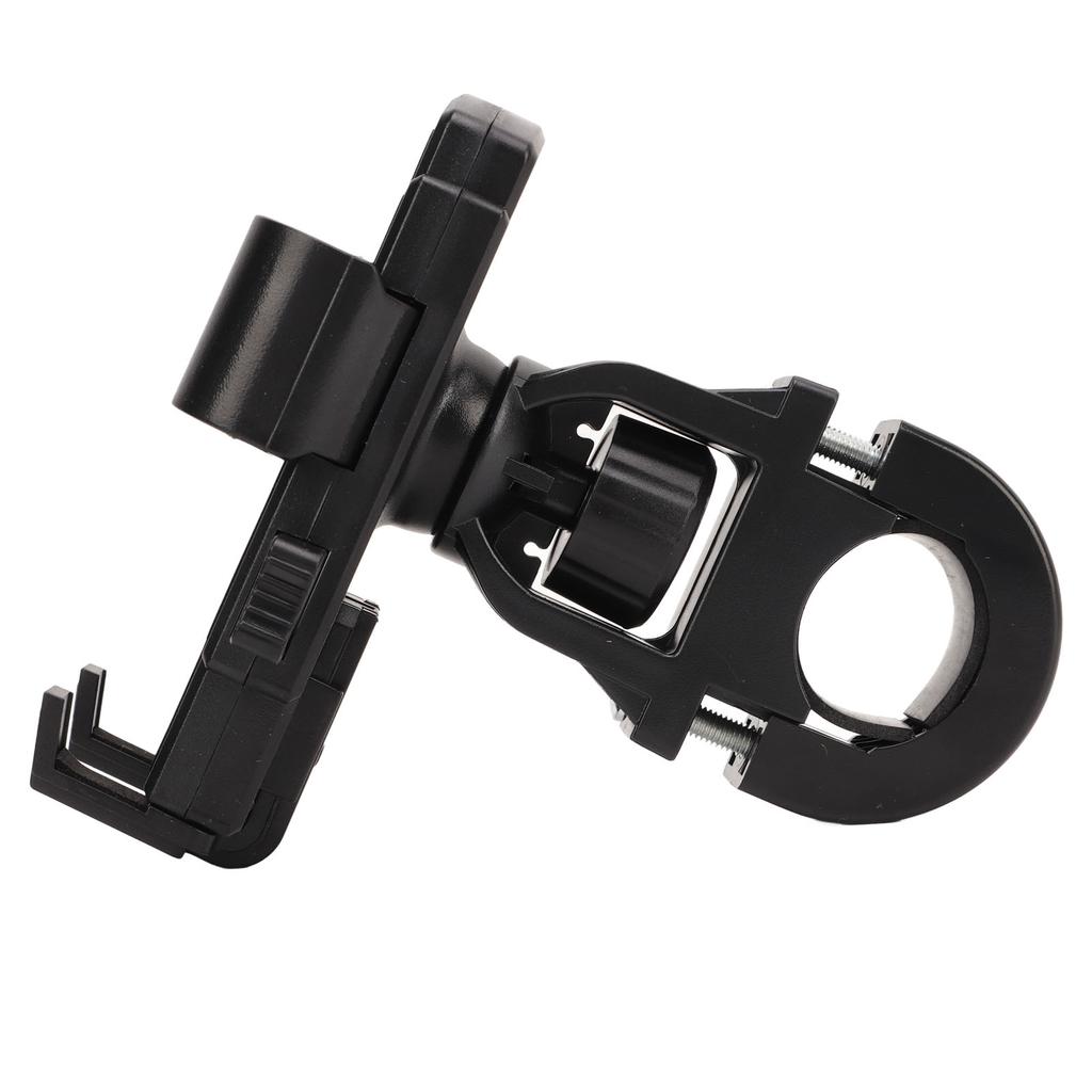 Motorcycle Phone Mount Quick Install Silicone Pad Handlebar Clamp for 4.7‑6.7in Cell Phone