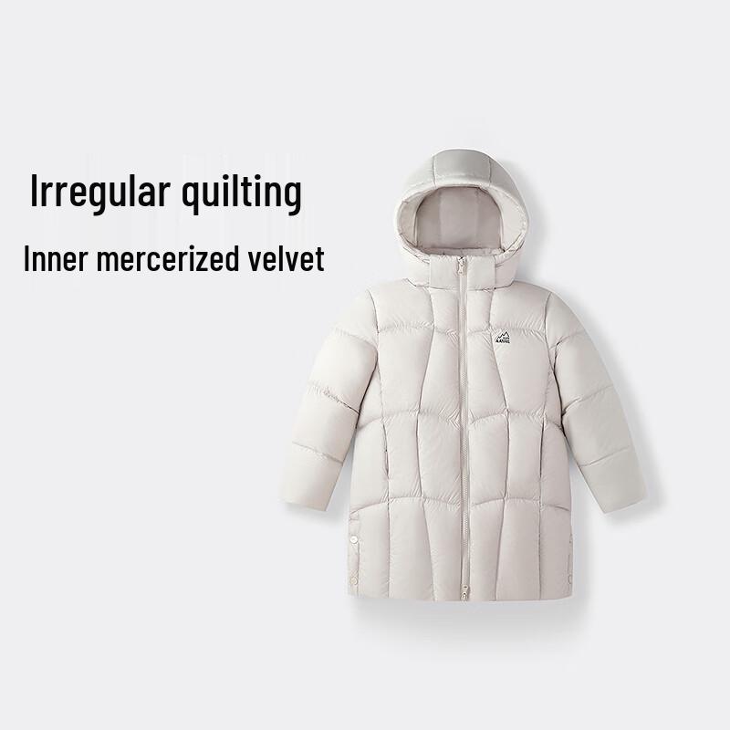 

Annil Kids 2025 Winter Long Down Jacket 160