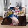Beauty Warrior Home Interior Luxury Throw Blanket for Sofa Decoration Beach Towel Knitted Plaid Fluffy Soft Blankets & Throws