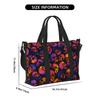Scary Skull Travel Duffel Bags Lightweight Waterproof Weekender Overnight Bag Foldable Carry on Luggage Bags Sport Gym Yoga Bag
