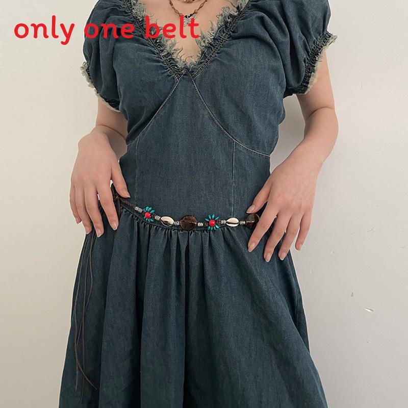 Bohemian Waist Belt Ethnic Style Vintage Butterfly Metal Accessory For Dress Or Skirt