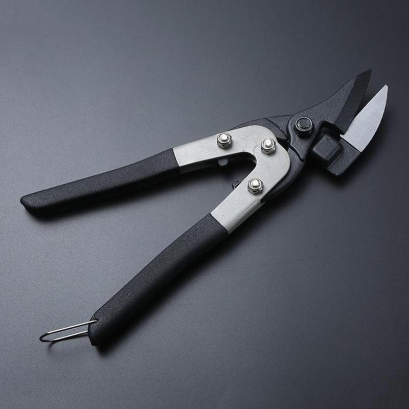 Cutting Tools, Shear Cutter Cuts 45°Metal Sheet Shearing Stainless Steel Scissor Continuously Metal Shears Soft Grip