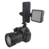 KY18 DSLR Camera Phone Holder Live Streaming Photography Cold Shoe Mount Rotating Cellphone Clamp