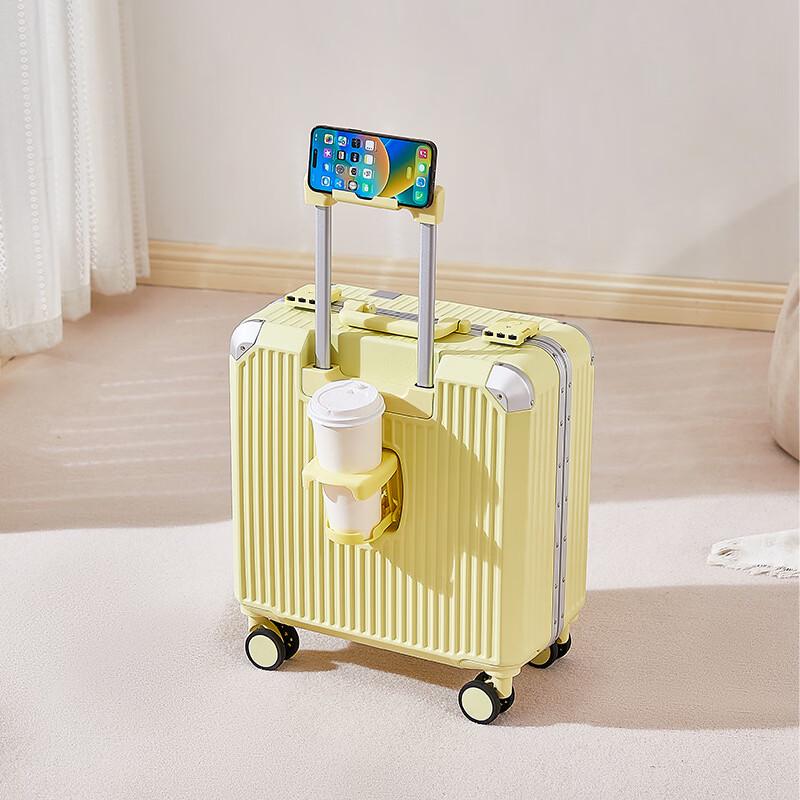 JOURHEY SHI Multifunctional Trolley Luggage 34 inches