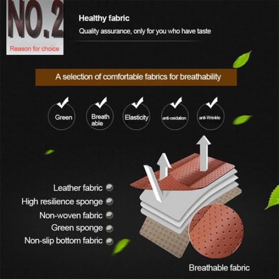 Leather Car Seat Cover Car Seat Protector Pad Mat Automobiles Seat-Cover Cushion