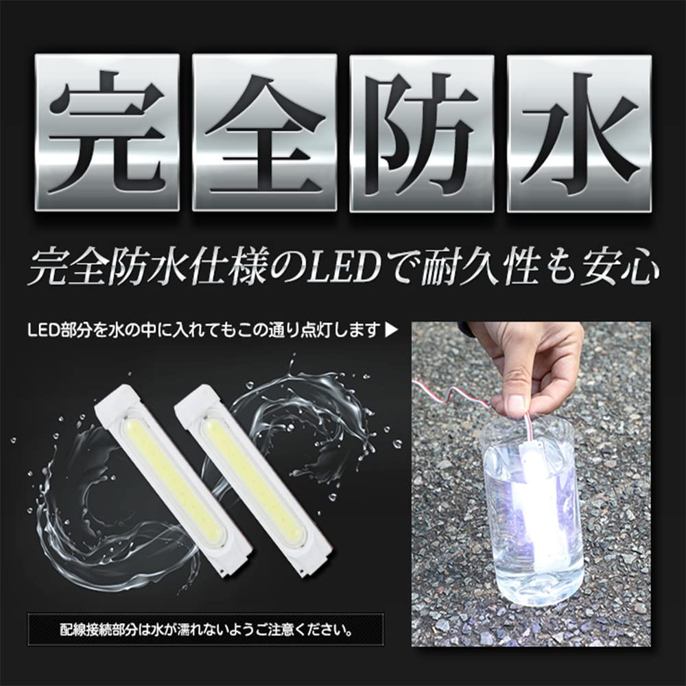 YOURS New Aqua LED Bumper Interior Illumination [Blue] AQUA Blue White Welcome Lamp Foot