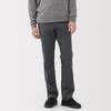 MUJI Herren Stretch Chino Slim Hose, AE0XLA5A, Anthrazit, Größe 73