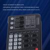 Live Sound Board DSP Chip Dual Channel Wireless Professional Multifunctional Sound Board
