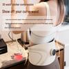EMS Pulse Waist Massager: Microcurrent Heating Fitness Belt for Exercise and Relaxation