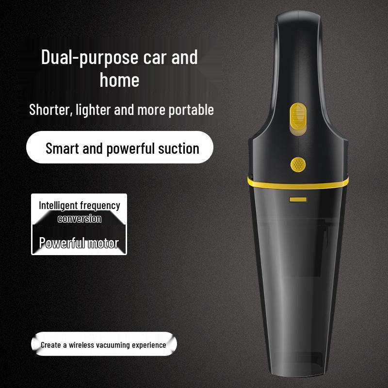 Dual-Use High-Power Mini Handheld Portable Vacuum Cleaner for Car and Home