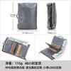 Head Layer Cowhide RFID Anti Magnetic Women's Wallet Casual Iron Hinge Multifunctional Short Leather