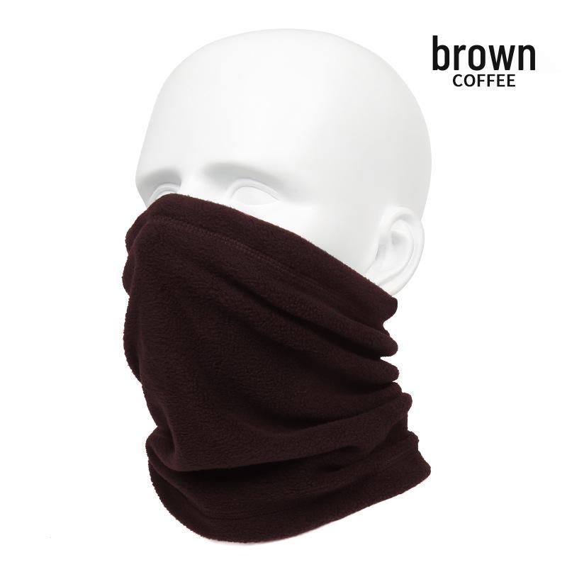 Windproof Fleece Neck Gaiter: Multifunctional Warm Face Mask for Outdoor Sports