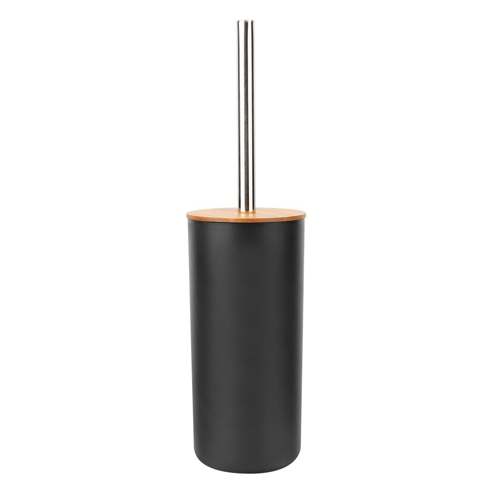 6-teiliges/Set Haushalts-Badezimmer Seifenschale Zahnbürstenhalter Spülbecher Lotionflasche Zubehör-Set Schwarz
