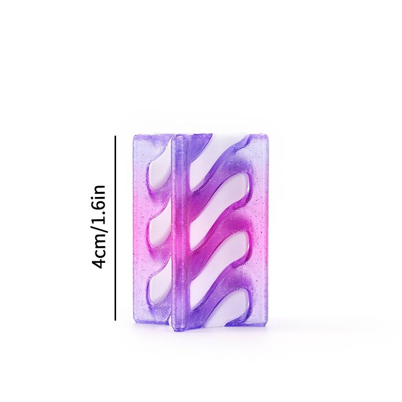 3d Printed Toys Desk Accessories Three-dimensional Pyramid Printed Spiral Cone Helix Screw Rotating Stress Relieving Spiral Cone