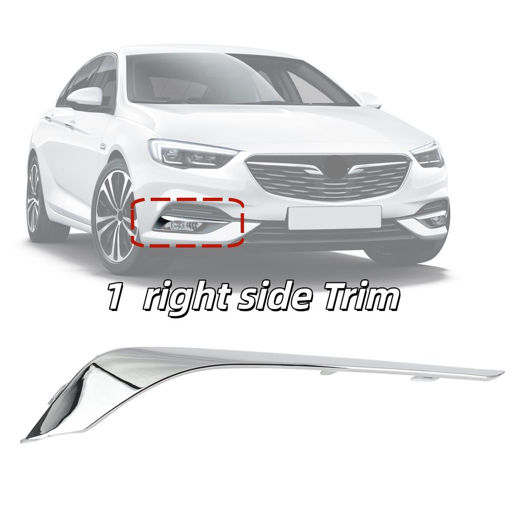 Front Fog Light Frame Cover Grill For  Vauxhall Opel Insignia B /Buick Regal Sportback 2018-2020 Car Fog Lamp Grille Chrome trim