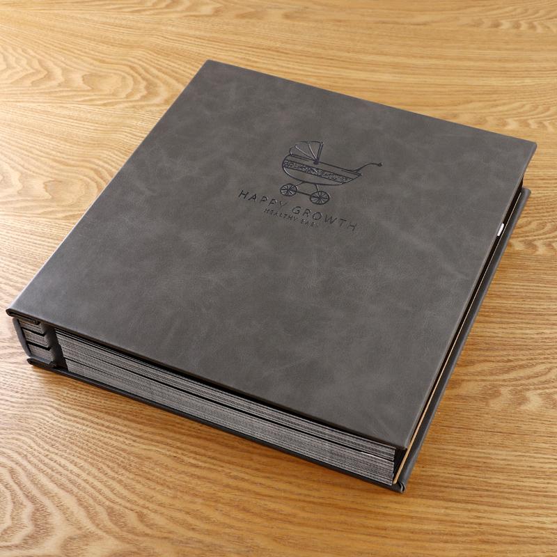 DIY Handmade Photo Album: Large Capacity, Self-Adhesive Scrapbook for Family Memories