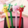 100pcs Cute Cartoon Neutral Pen Kawaii Writing Pen HB Drawing Wooden Pencils Student School Stationery Supplies Many Kinds of Cutie Lime Unicorn