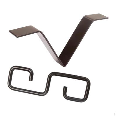 Rain Chain Gutters Adapter Clip Iron Connector, Rustproof Outside Hardware, Installation Accs,