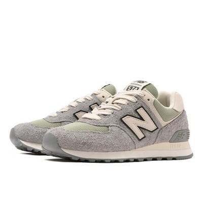 WL574GA2 NEW BALANCE WL574 SLATE GREY OLIVINE LINEN (Men s) 4.5