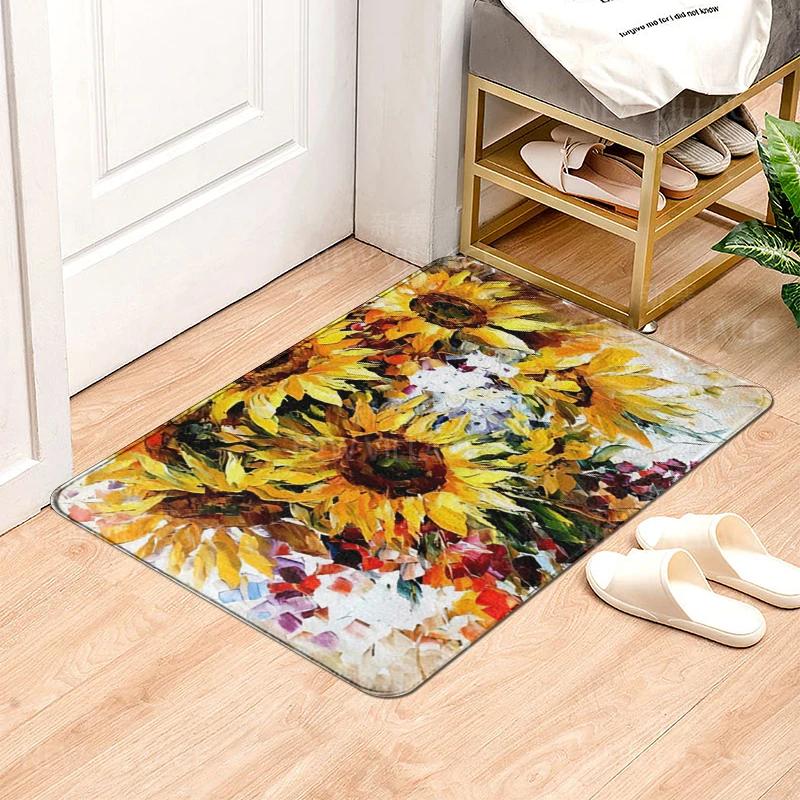 House entrance carpet Home doormat Modern Nordic style Room Bath mat Foot mat bathroom non-slip mat Kitchen water absorption mat