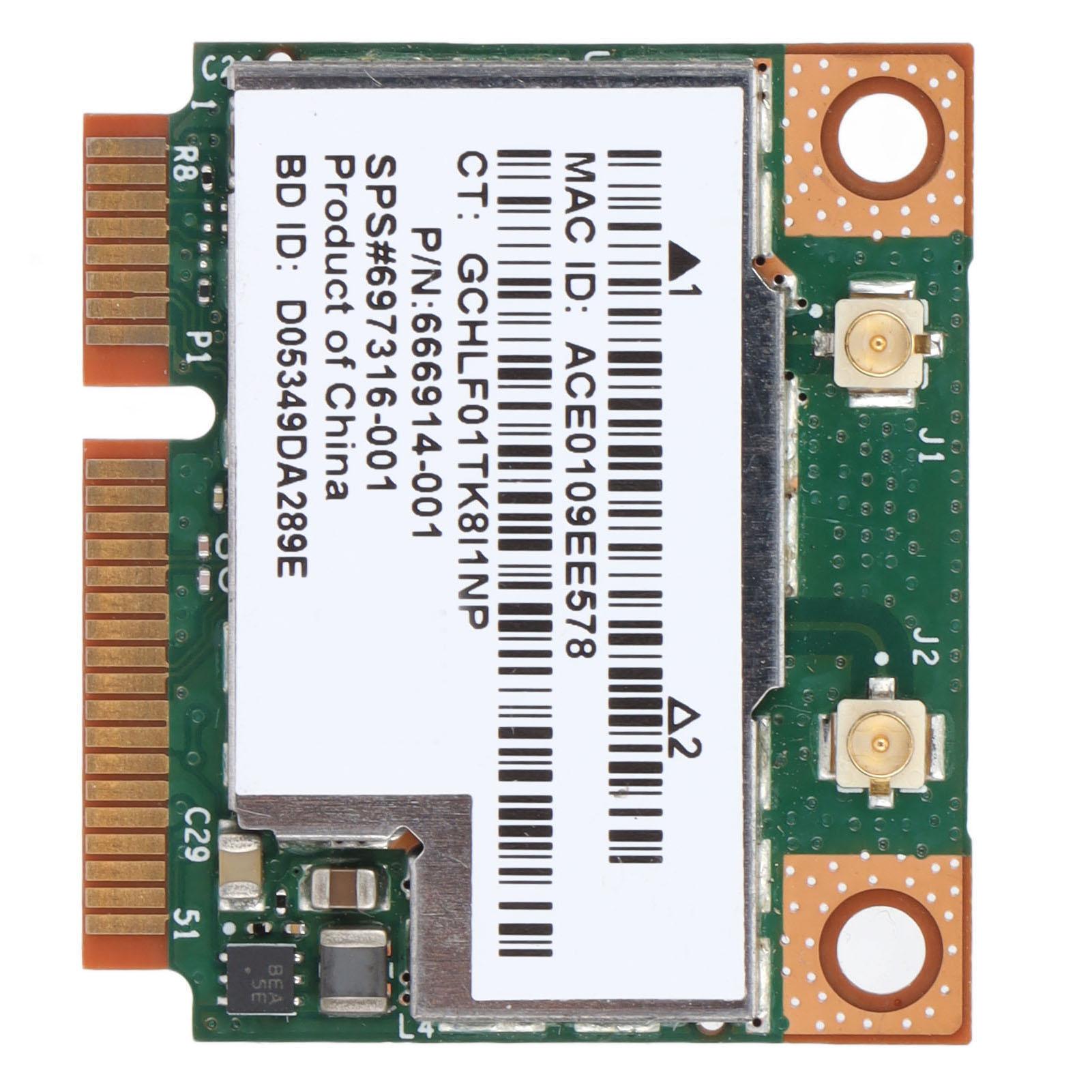 

Network Card Laptop Dual Band 300M Semi Mini PCIE Wireless Network Card 2.4G 5G Support 802.11a B g n