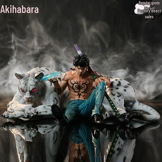 PVC Premium One Piece Luffy Figure - Sky Painting Flowing Sakura Edition