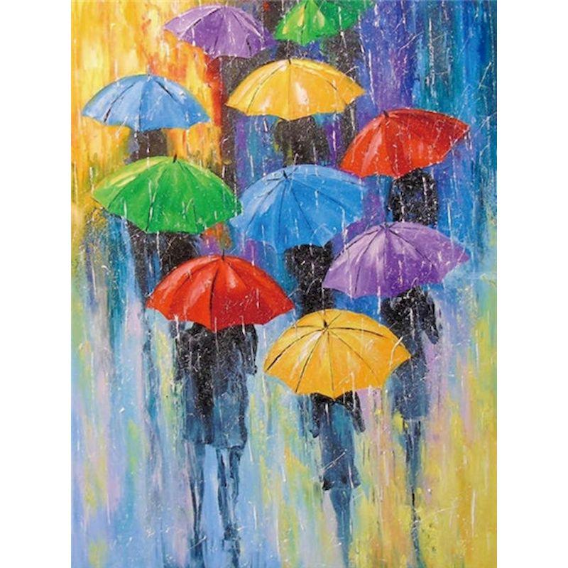 Full Round Diamond Various Umbrella Diamond Mosaic Artistic Embroidery Hobby And Needlework Home Decor