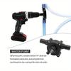 STONGO DC Self-Priming Centrifugal Water Pump Compact Portable Drill-Driven Suction Pump for Home Pets Aquarium Fish Tank Pond