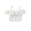 2026 Women's French Style Lace Patchwork Slim Camisole Top & High Waist Skirt Set