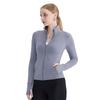 Spring And Summer New Internet Celebrity Yoga Clothes Women'S Fitness Top Tight Running Quick-Drying Double Pocket Sports Long-Sleeved Jacket