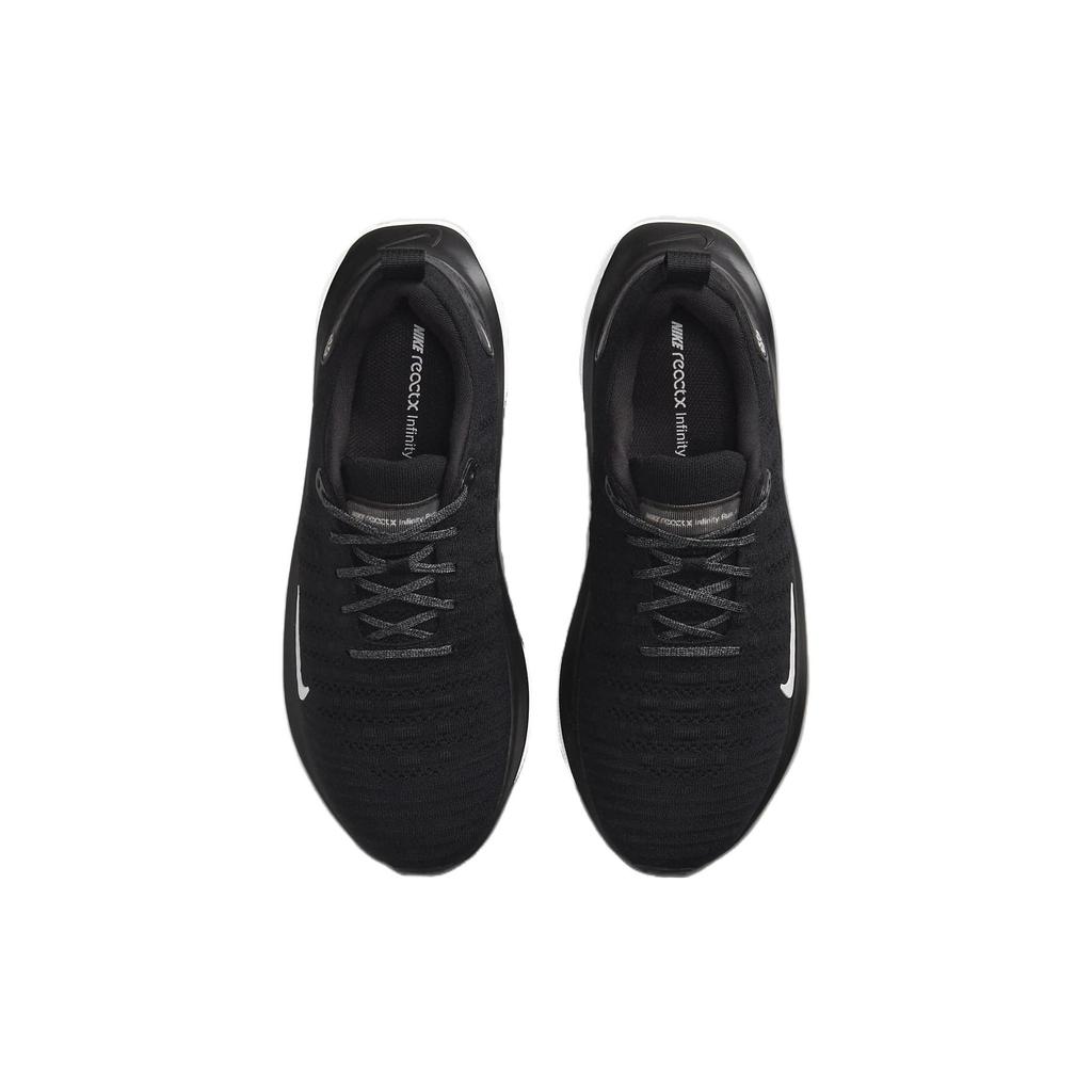 Nike ReactX Infinity Run 4 Černá Bílá Pánské Běžecké Boty Tmavě šedá DR2665-001