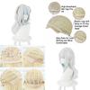 Hololive Gawr Gura Cosplay Wig Soft And Heat-resistant Synthetic Silk Fiber For Halloween Carnival And More