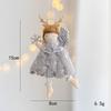 Christmas Plush Angel Girl Pendant Christmas Angel Decoration Desktop Ornament White Pink Angel Pendant New Year 2025