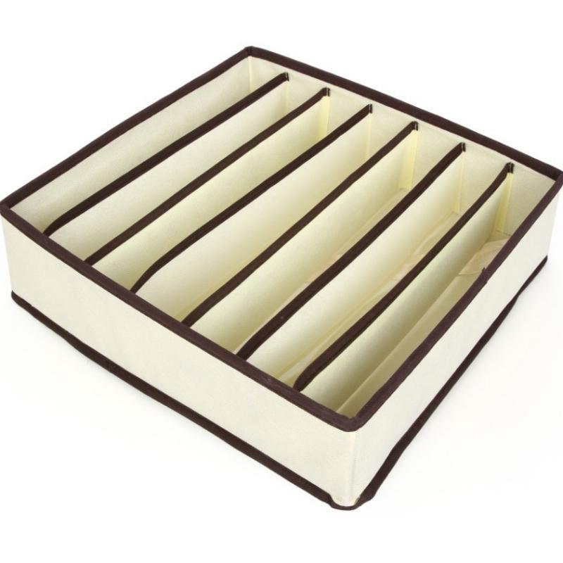 Organisateur pour sous-vêtements chaussettes soutien-gorge pantalon écharpe cravate boîte de rangement armoire tiroir organisateurs étui pliable pour organisateur de sous-vêtements