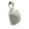 Les Trésors De Lily [L6710] - Silver Pendant 'Sissi' Silver White (rhodium-plated) - 9x9 Mm