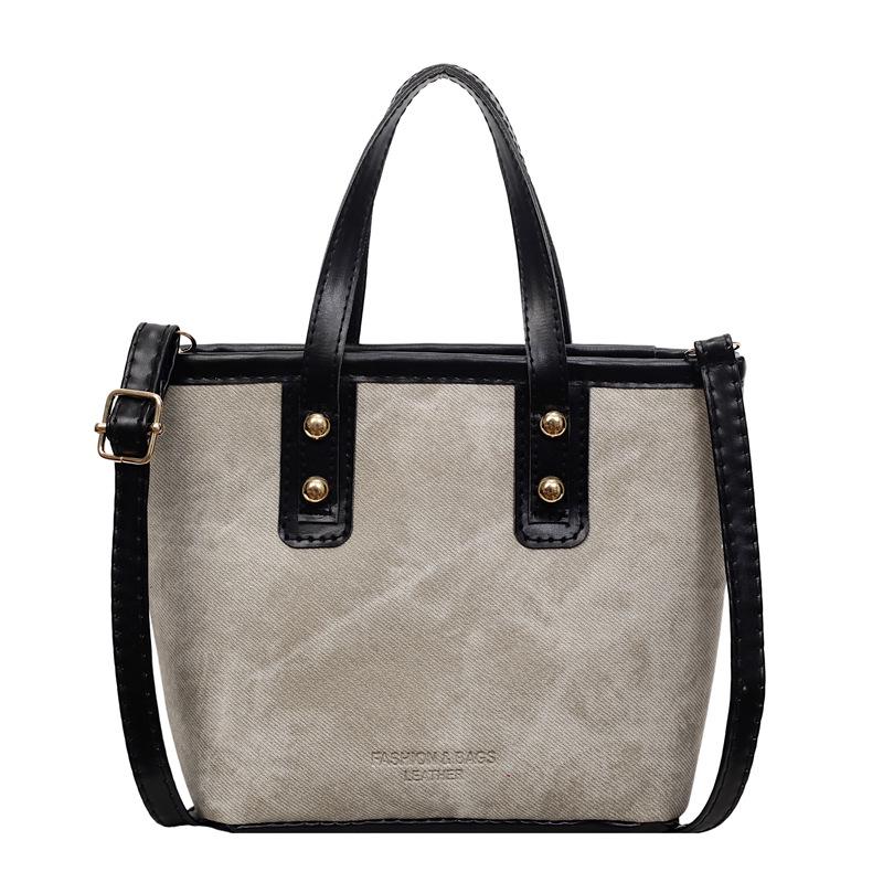 Elegant Light Luxury Crossbody Bag – Trendy Single-Shoulder Bucket Handbag for Women.