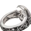 Artemis Kings Crescent Moon Free Size Silver Brand Silver 925 Ring, (AKR0071), Men's Accessory, Jewelry, Ring,